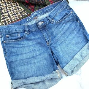 eddie bauer jean shorts